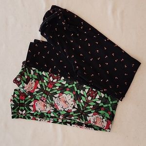 2 pairs of LulaRoe